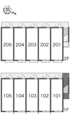 【区画図】 | レオパレスウィステリアⅣ