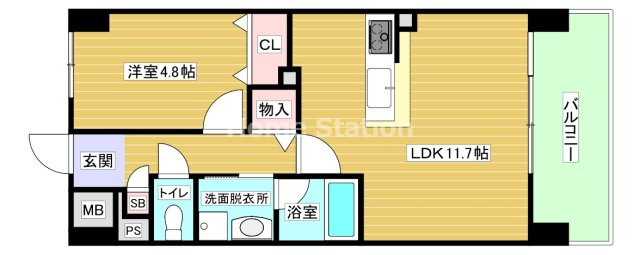 【間取り】 | 海老江サンライズ