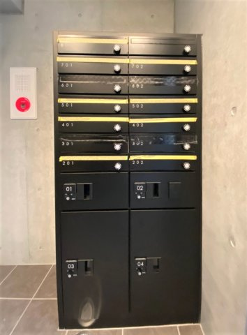 「防音マンション」リトルズトーン浅草橋のその他共用部分|宅配BOXも完備です