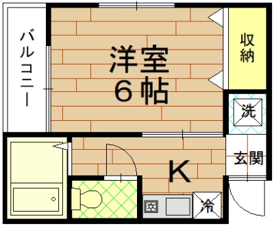 プリジェール太子道の間取り