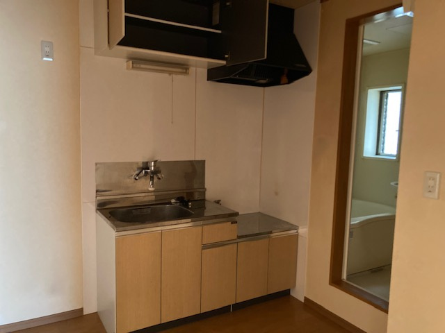 足立区神明南２丁目のアパートのキッチン