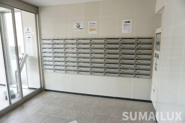 熊本市東区御領６丁目の賃貸マンションのエントランス