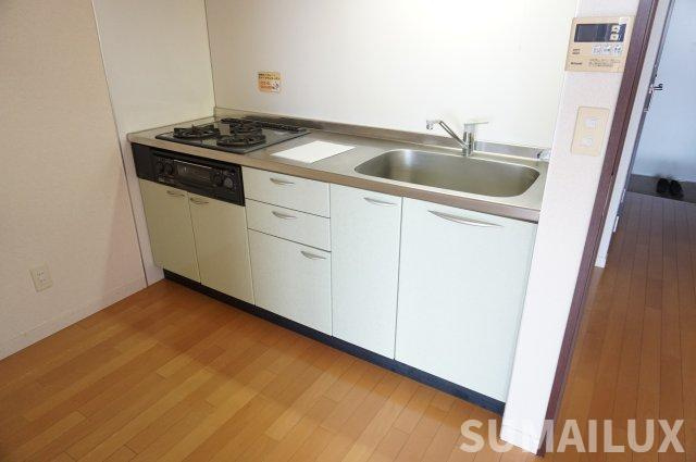 熊本市東区御領６丁目の賃貸マンションのキッチン