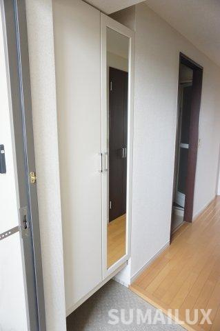 熊本市東区御領６丁目の賃貸マンションの玄関