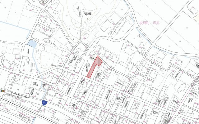 香南市夜須町坪井の地図