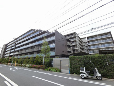 【外観】 | シティテラス川崎鈴木町ガーデンズ | 総戸数戸、年月築、管理人は勤務につき管理体制良好です♪