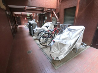 【その他共用部分】 | バイク置場です。
