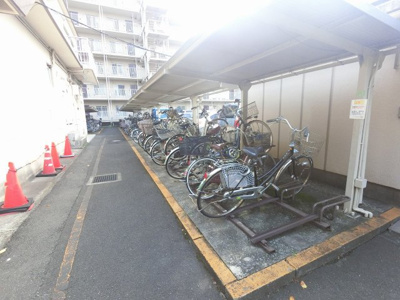 【その他共用部分】 | コープ野村東六郷 | 駐輪場