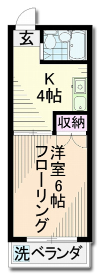 【間取り】 | ドミール北浦