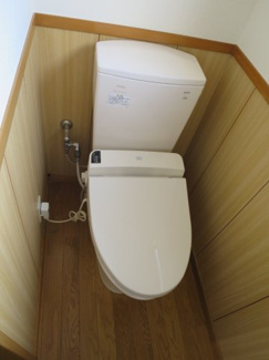 【トイレ】 | ２Fのゆったりとしたトイレです