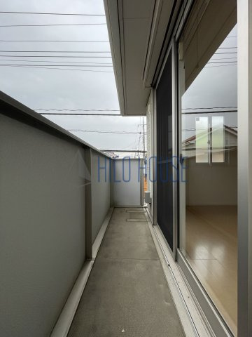 コージーハウスAのバルコニー