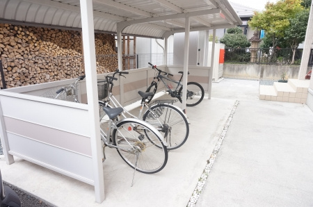 グレースコートのその他共用部分|駐輪場
