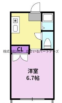グランジュテ矢取の間取り