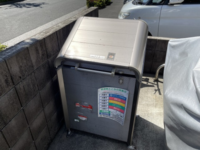 【その他共用部分】 | ラルーチェB | 敷地内ごみ置き場でごみ出しもらくらく～♪忙しい社会人さんや主婦さんにもうってつけ！
