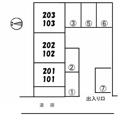 【区画図】 | ファミール川原・