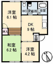 【間取り】 | ファミール川原・