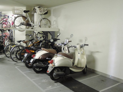 【その他共用部分】 | サンクタス横浜紅葉坂 | バイク置場