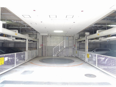 【駐車場】 | サンクタス横浜紅葉坂 | 機械式駐車場