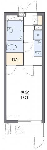 【間取り】 | レオパレストウメイ