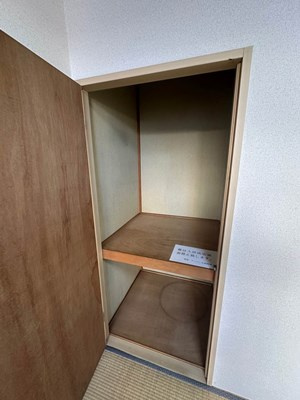 【収納】 | ノアズ・アークB | 和室4.5帖のお部屋にある収納スペースです！お部屋がすっきり片付いて快適に☆