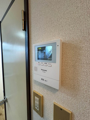 【セキュリティ】 | ノアズ・アークB | 防犯対策に有効なカメラ付きインターホン！録画機能が付いているので留守中の訪問者まで確認できます♪