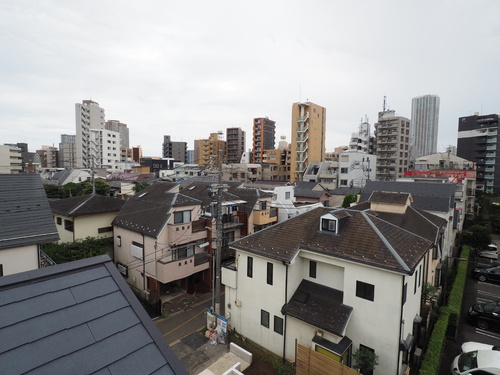 新宿7丁目戸建の展望|屋上からの眺め