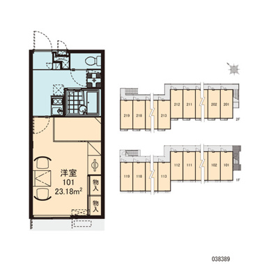 【区画図】 | インター古賀Ⅱ