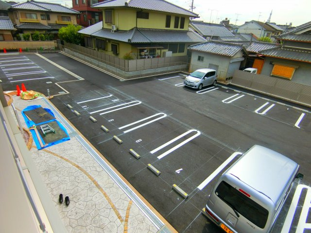 モンド・ブランの駐車場