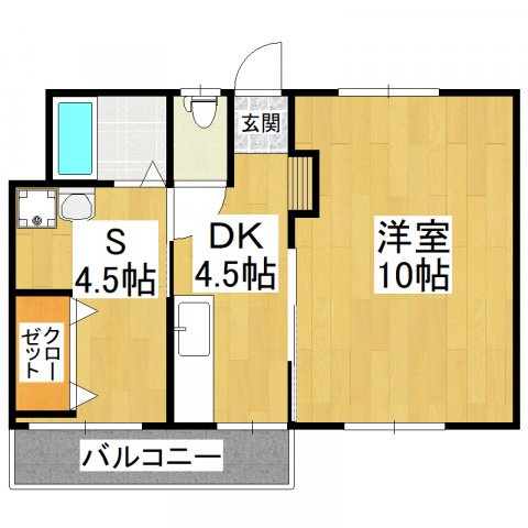 【間取り】 | マンションサンライズ壱番館