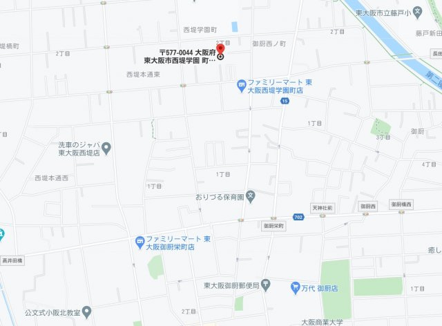 ええいろの地図