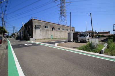 【前面道路含む現地写真】 | 海老名市門沢橋2丁目 　全7区画 　土地 【仲介手数料無料】 | 全7区画　全体写真