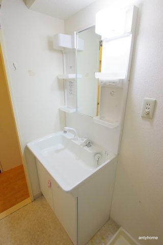 おおきに大阪天満サニーアパートメント　仲介手数料無料の洗面所