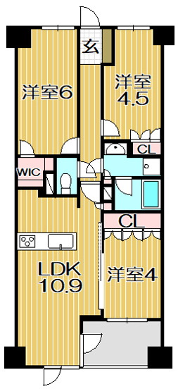 【間取り】 | Opus residence Meguro senzoku