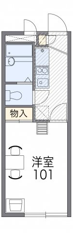 【間取り】 | レオパレス三津屋