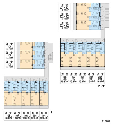 【区画図】 | レオパレス三津屋