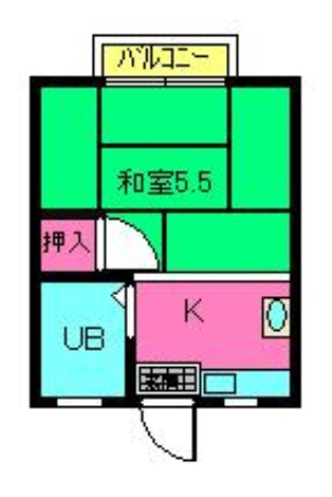 【間取り】 | ハイツ幸風