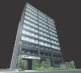 【外観パース】 | エスリード梅田グレイス