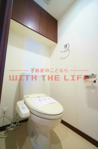 エイルマンション諏訪野エクシア【キャッシュバック対象物件】のトイレ|コンパクトで使いやすいトイレです