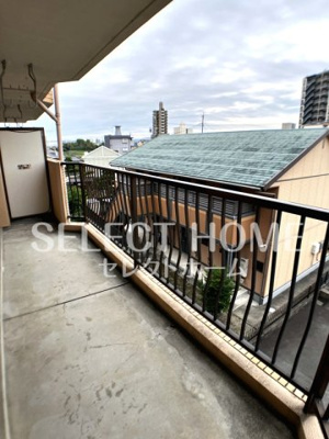 【バルコニー】 | レジデンスボナール | 陽当たり良好なバルコニーです