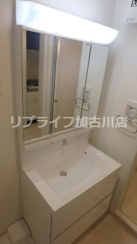 カルム加古川の独立洗面台