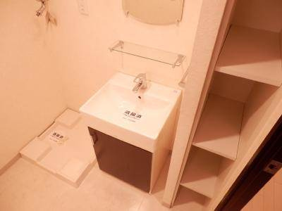 インベスト京都堀川の洗面所|洗面脱衣所