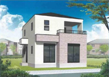 【外観パース】 | 我孫子市若松