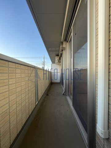 カルチェAのバルコニー