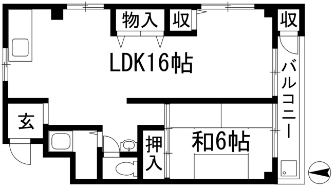 【間取り】 | スカイハイツ
