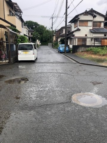 紀の川市上田井・土地・56615の前面道路含む現地写真