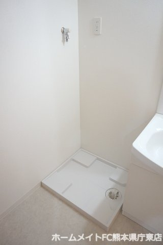 クロノス43水前寺の洗面所