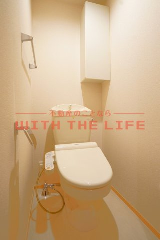 ウィン・レーベンⅡ【10，000円キャッシュバック対象物件】のトイレ|コンパクトで使いやすいトイレです