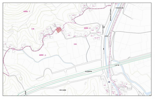 土佐市高岡町乙の地図