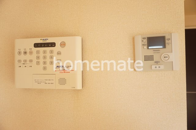 熊本市東区上南部２丁目のアパートのセキュリティ