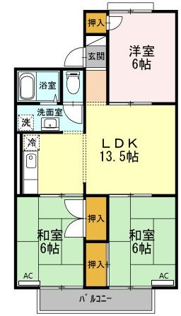 【間取り】 | シティーハウス栄